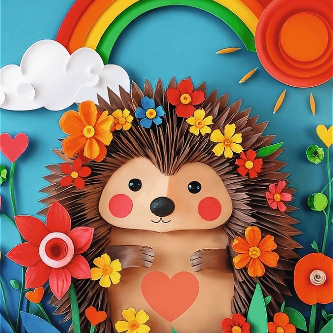 TREFL Puzzle Paper Art: Piccolo Riccio 160 pezzi