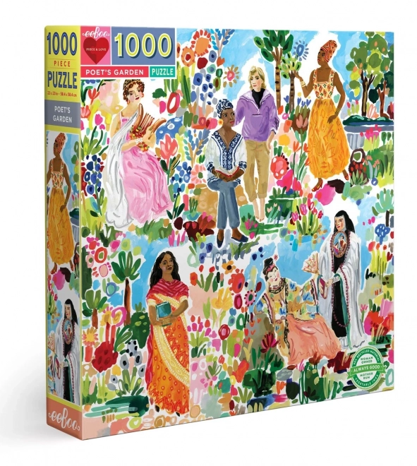 Puzzle Giardino delle Poetesse EEBOO 1000 Pezzi