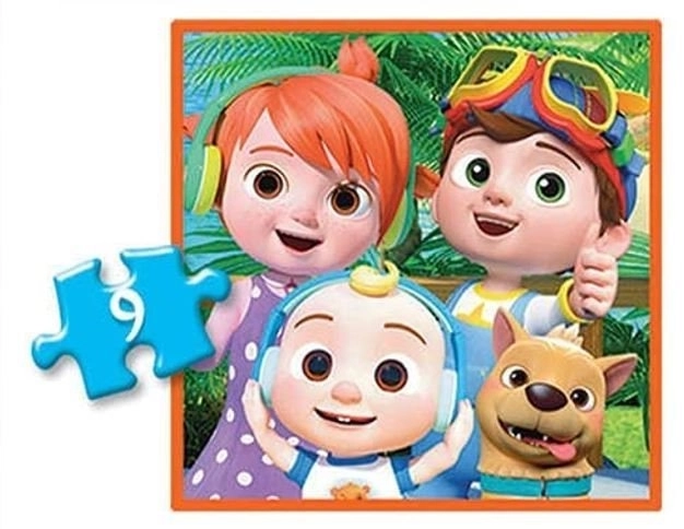 Puzzle EDUCA CoComelon 4 in 1