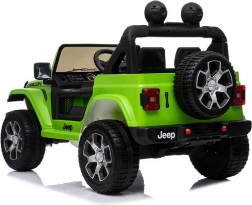 Auto a batteria Jeep Rubicon 4x4 verde