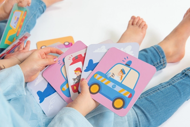 Grandi Carte Memory Trasporto per Bambini