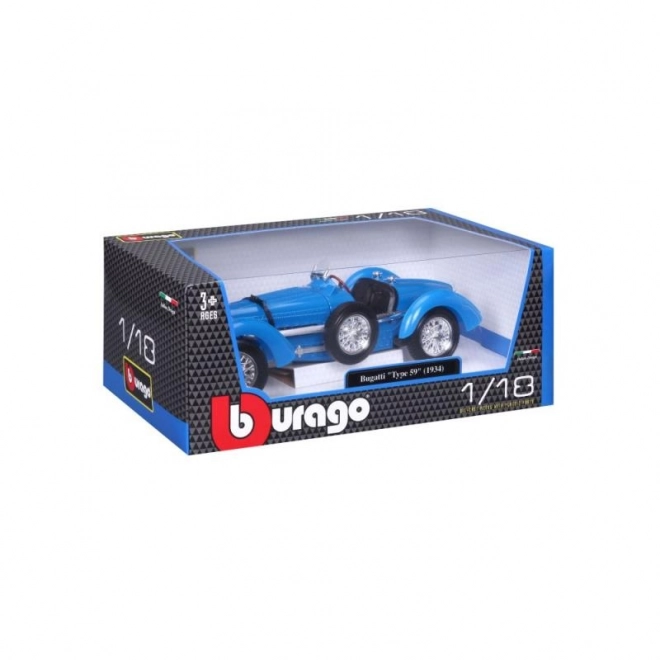 Modello in scala 1:18 Bugatti Type 59 di Bburago