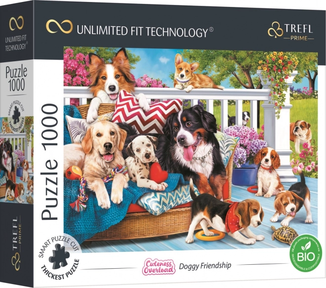 Puzzle Cuteness Overload: Amicizia Canina 1000 Pezzi