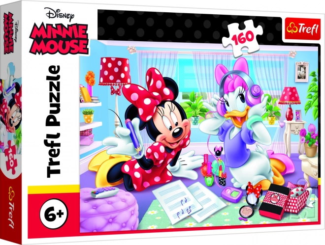 Puzzle 160 Pezzi - Disney Minnie, Una Giornata con gli Amici