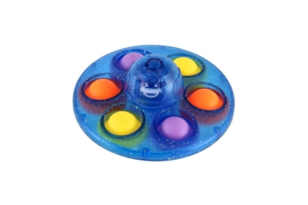 Spinner blaster con bolle in plastica 8cm