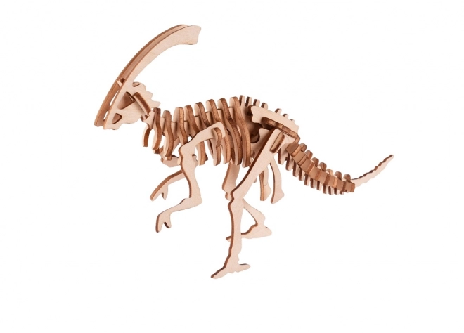 Puzzle 3D in legno Parasaurolophus