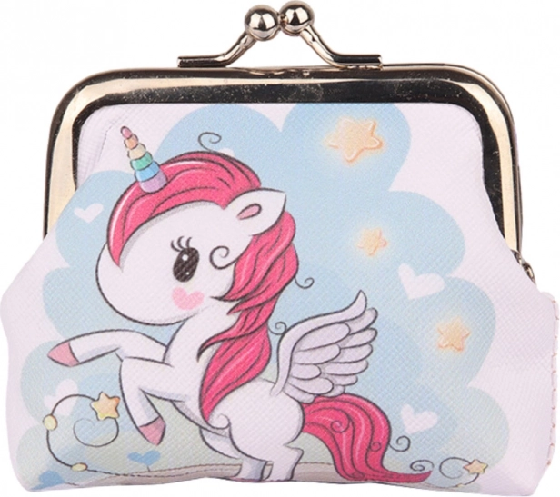 Portafoglio per bambini con unicorno e stelline