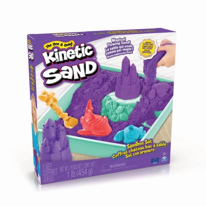 Kinetic Sand - set sabbiera viola