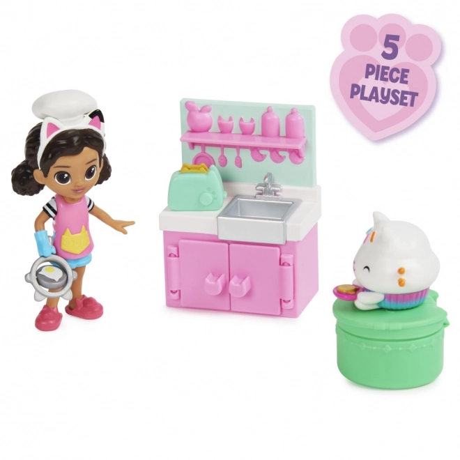 Casetta di Gatto Gaby: Mini Set Cucina di Gaby