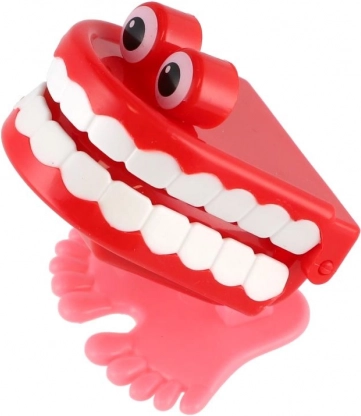Denti saltellanti carichi a molla 5 cm, vari colori