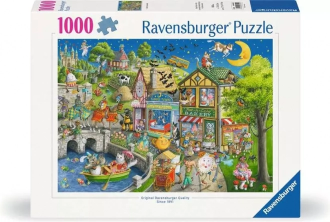 Puzzle di Ravensburger Mother Gooseville 1000 pezzi