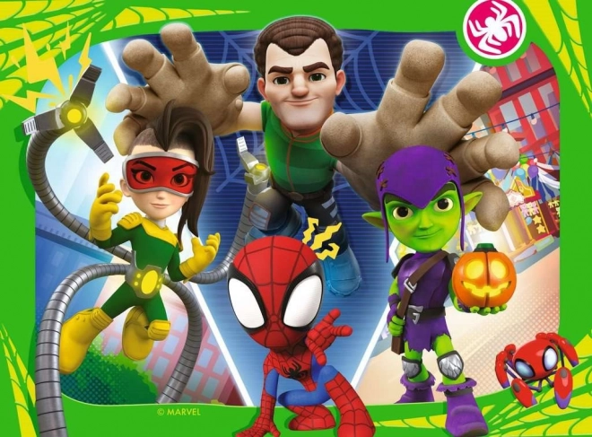 Puzzle Spidey e i suoi fantastici amici 4 in 1