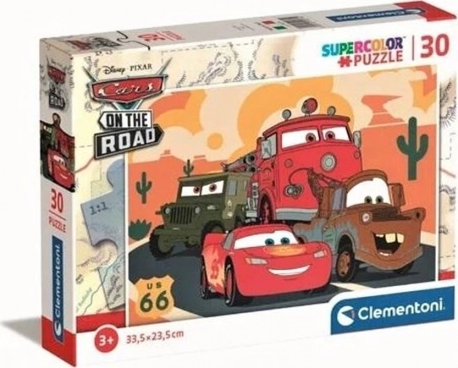 Puzzle Cars: In Viaggio 30 Pezzi