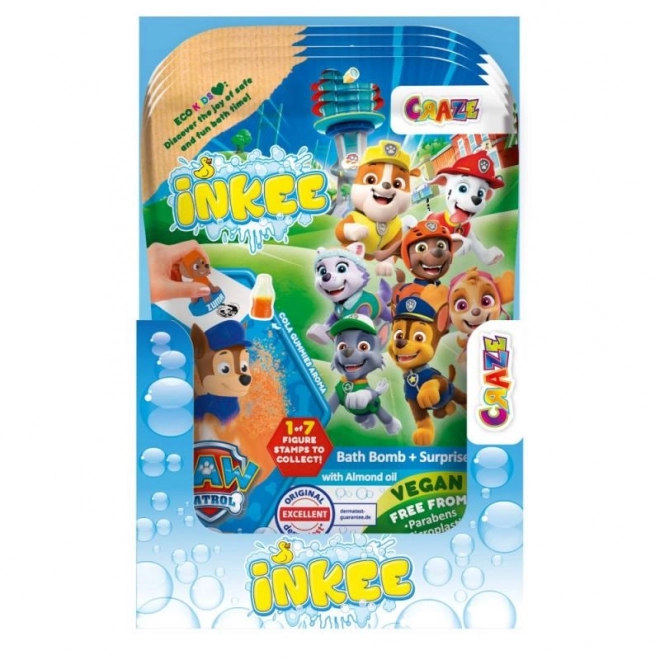 Inkee bomba da bagno sorpresa Paw Patrol