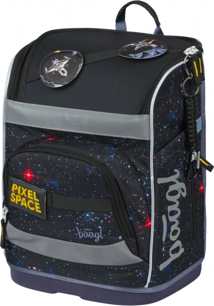 Set scolastico Zippy Plus Pixel Space di Baagl