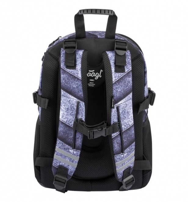 BAAGL SET 3 Skate Magion: zaino, astuccio, sacca