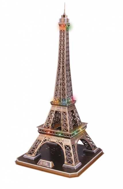 Puzzle 3D con luci Torre Eiffel di CubicFun