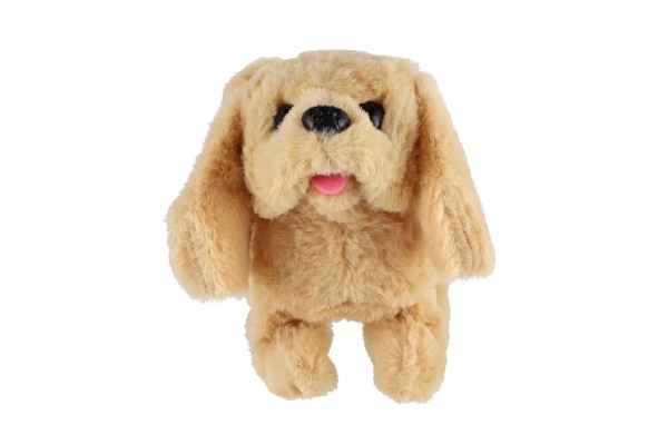 Cane interattivo peluche 18 cm a batteria