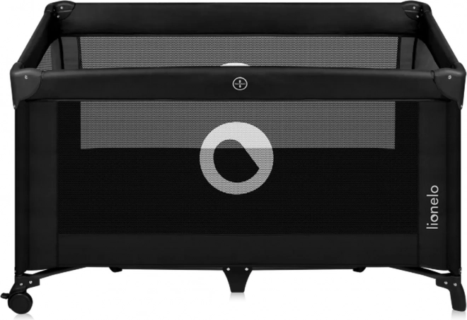 Lettino da viaggio Lionelo Stefi Black Carbon