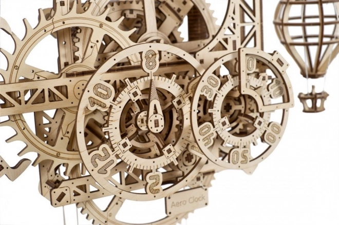 Orologio Aero 3D Puzzle con Pendolo UGEARS