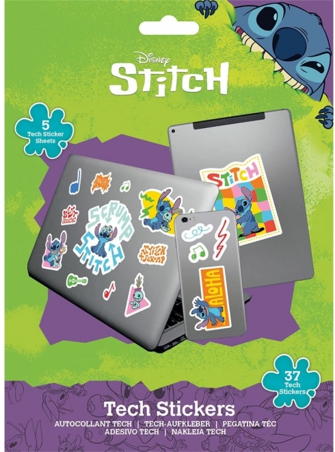 adesivi tecnici di Lilo & Stitch