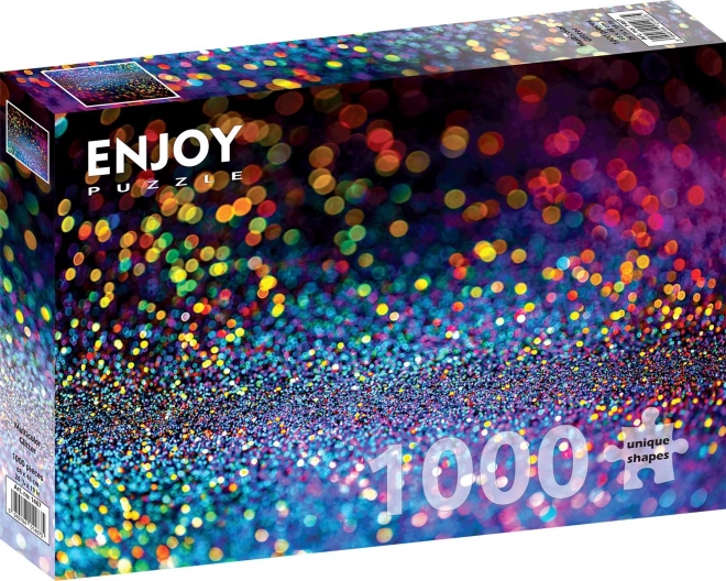 Puzzle Enjoy Glitterato Multicolore 1000 Pezzi