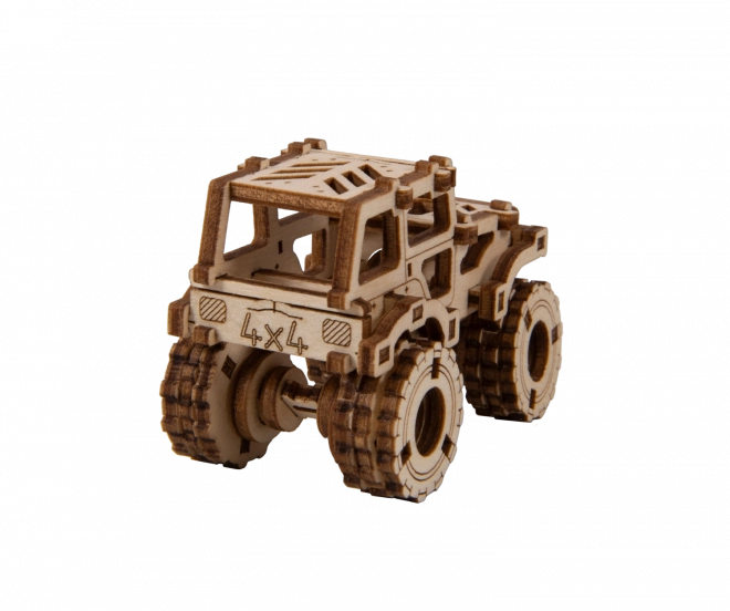 Puzzle 3D in legno Monster Truck