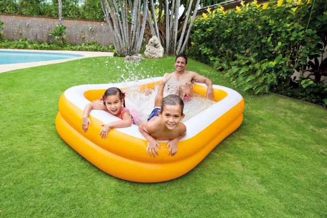Piscina rettangolare gonfiabile per famiglie