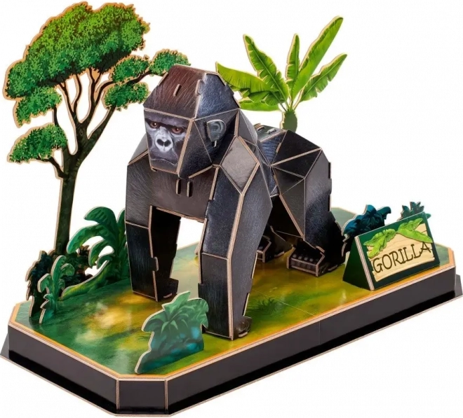 Puzzle 3D Animali - Gorilla