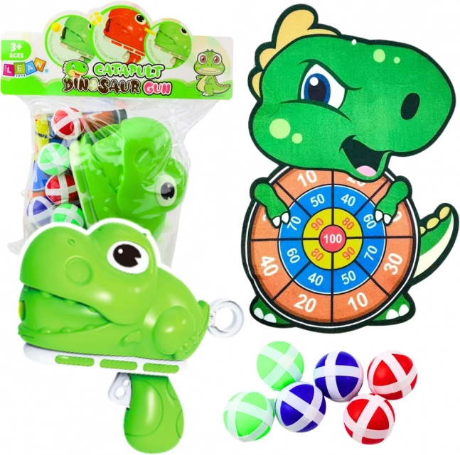 Gioco di abilità Tiro al bersaglio con motivo dinosauro