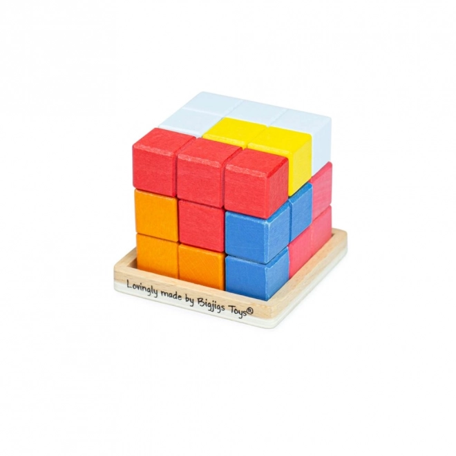 Cubo Puzzle in Legno Bigjigs Toys