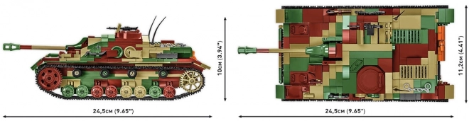 Modello Sturmgeschutz IV II Guerra Mondiale in Scala 1:28