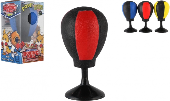 Mini pallina da box da tavolo con ventosa, 14 cm, antistress