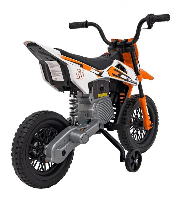 Corsa in moto per bambini PANTONE 361C Arancione con ruote EVA e pannello audio