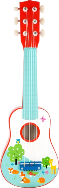 Chitarra per bambini con stampa di volpe Small Foot