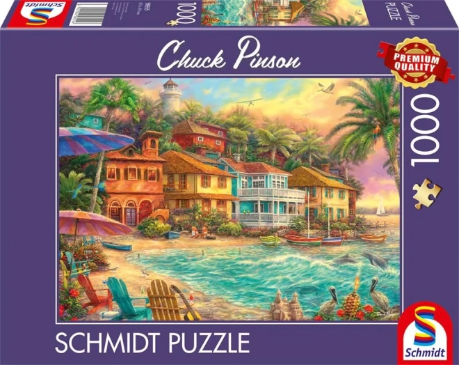 Vita sull'isola - Puzzle 1000 pezzi