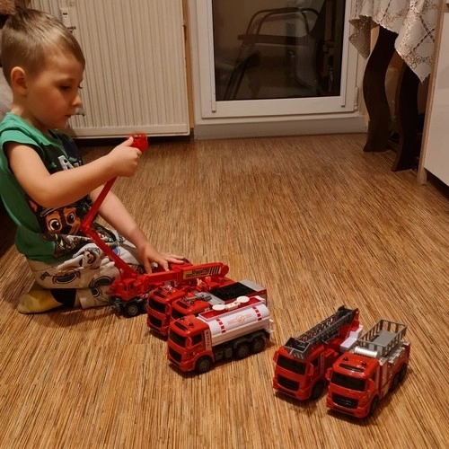 Set di auto pompiere per bambini Kruzzel