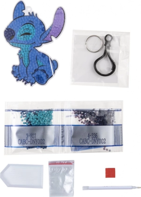 Ciondolo d'arte cristallina Stitch