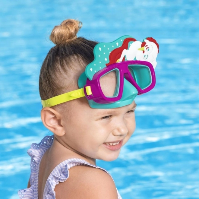 Occhialini da nuoto per bambini Unicorno Bestway