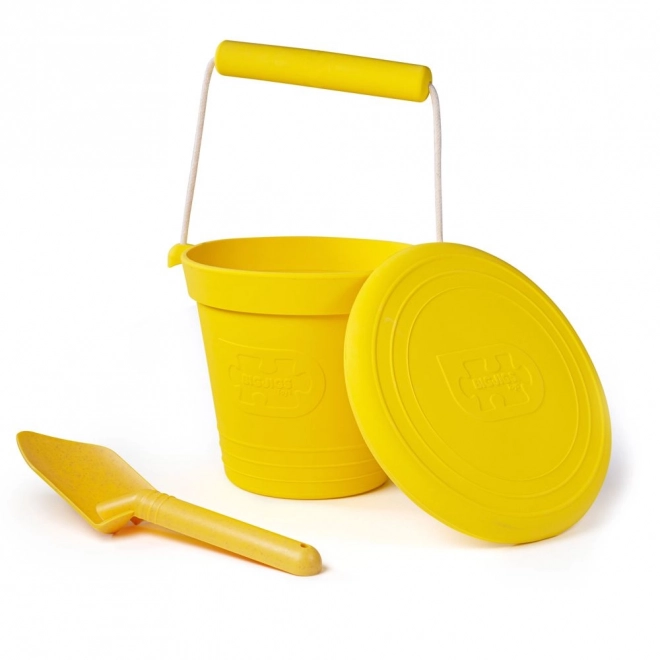 Secchiello da Spiaggia Giallo Bigjigs Toys