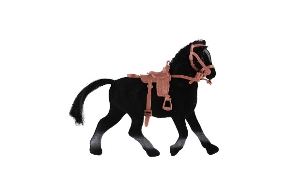 Cavallo con Sella 15 cm Disponibile in Due Colori