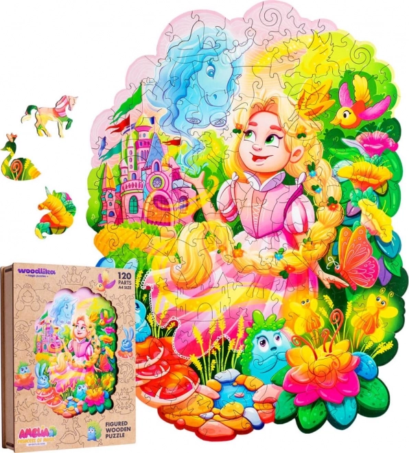 Puzzle in legno Principessa Amelia 120 pezzi