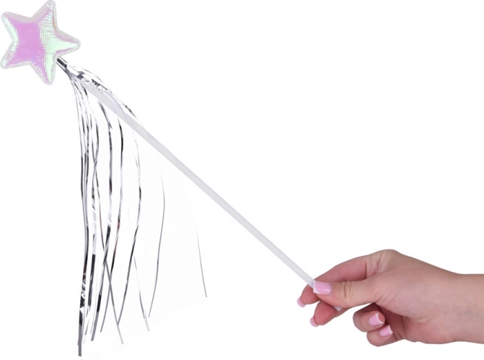 Aureola e bacchetta a stella per un effetto magico