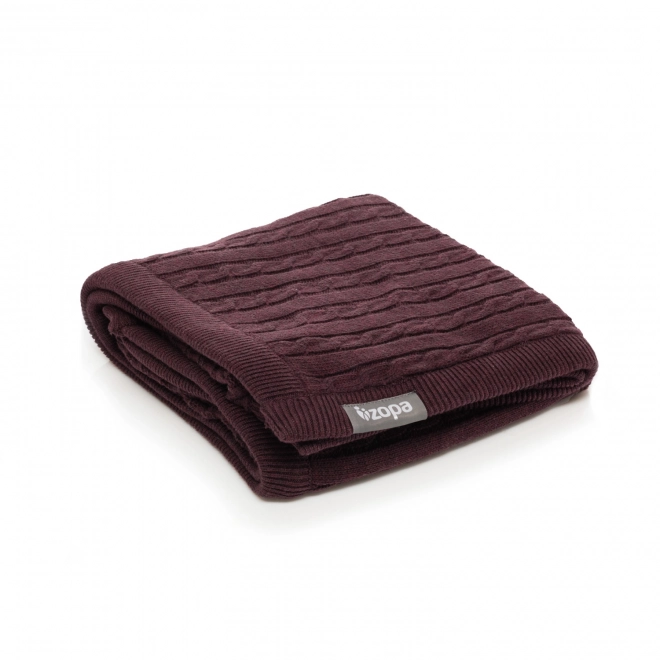 Coperta per bambini Premium Bordeaux Scuro