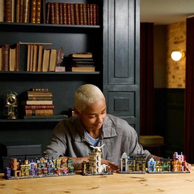 Modello in miniatura Negozi di Magia su Diagon Alley da LEGO Harry Potter