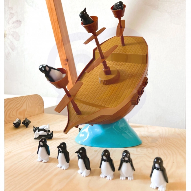 Gioco di destrezza nave pirata pinguini
