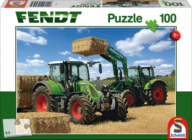 Puzzle trattori Fendt 724 Vario e Fendt 716 Vario 100 pezzi