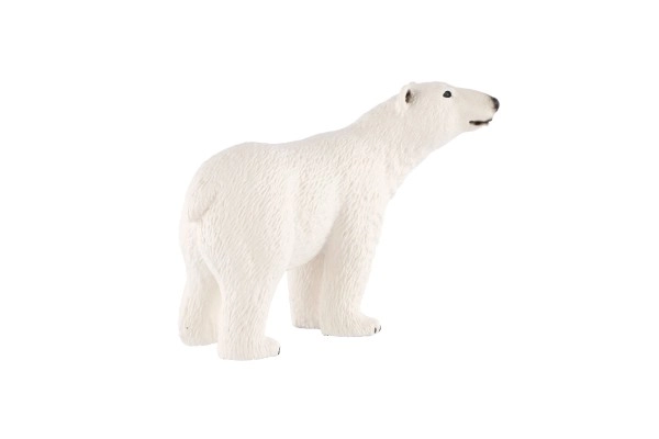 Orso polare Zooted plastica 10 cm in sacchetto