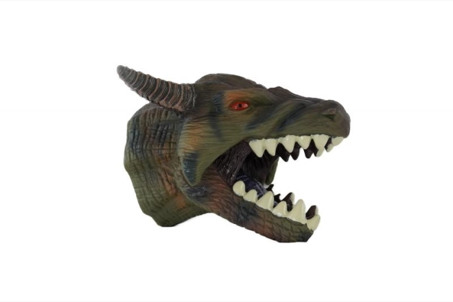 Testa di dinosauro realistica