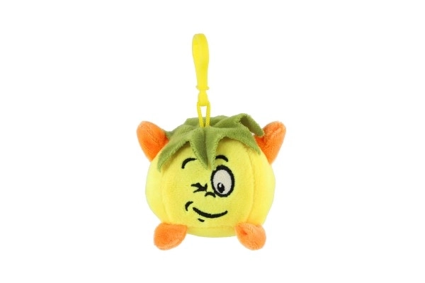 Peluche portachiavi frutta 8cm assortiti